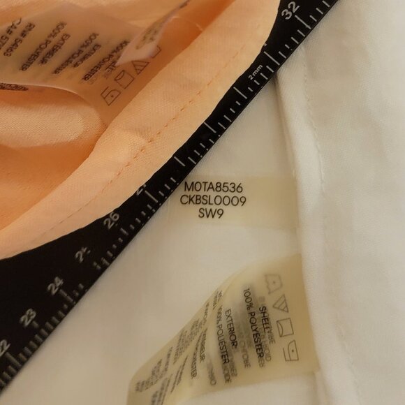 2 Calvin Klein Size Large 3/4 sleeve Boho Peasant Tops. Excellent Condition. - Picture 11 of 11